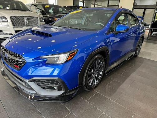 Blue 2025 Subaru WRX Premium