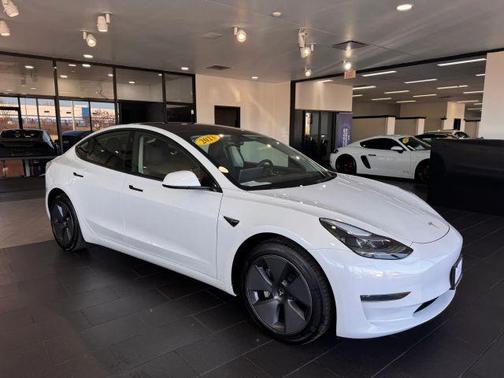 White 2023 Tesla Model 3 Base