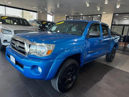 Blue 2010 Toyota Tacoma Double Cab