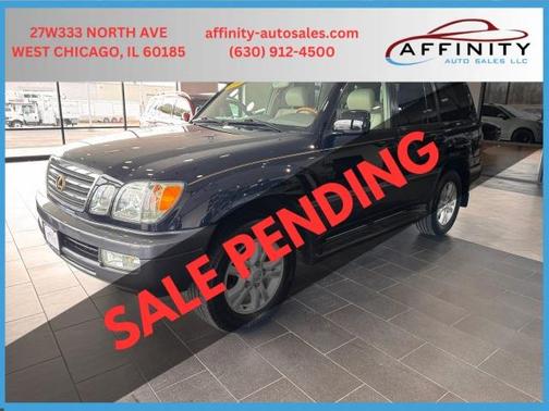 Black 2004 Lexus LX 470