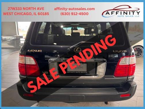 Black 2004 Lexus LX 470