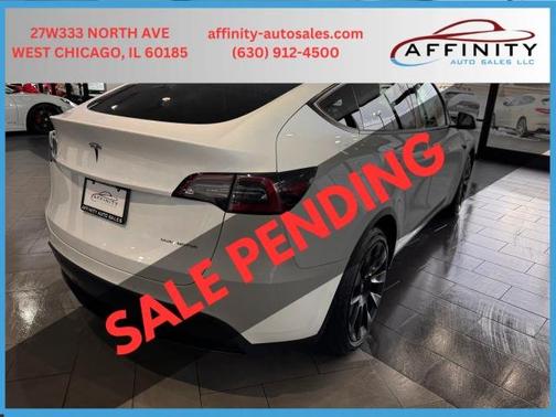 White 2020 Tesla Model Y Long Range