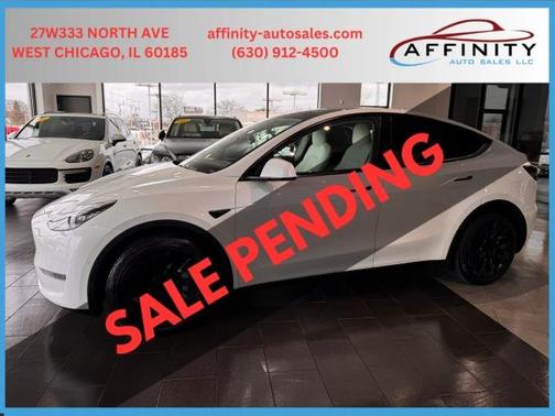 White 2020 Tesla Model Y Long Range