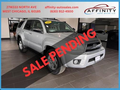 Silver 2007 Toyota 4Runner SR5 Sport