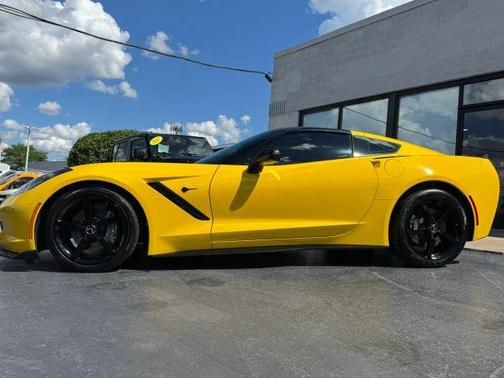 Yellow 2015 Chevrolet Corvette Stingray