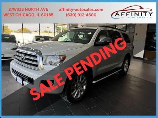 White 2012 Toyota Sequoia Platinum