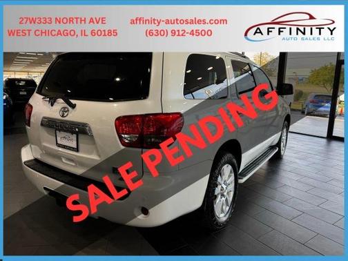 White 2012 Toyota Sequoia Platinum
