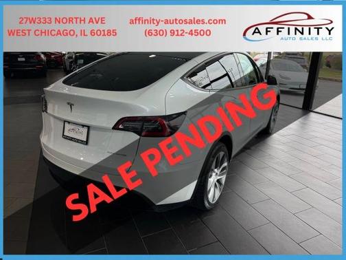 White 2021 Tesla Model Y Long Range