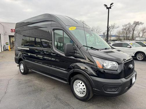 Black 2023 Ford Transit-250 Base