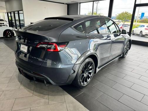 Gray 2021 Tesla Model Y Long Range