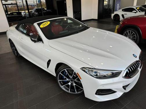 White 2019 BMW M850 i xDrive