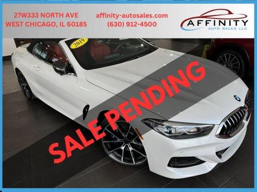 White 2019 BMW M850 i xDrive
