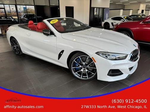 White 2019 BMW M850 i xDrive