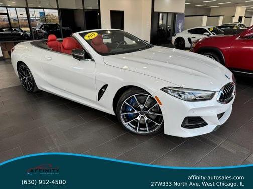White 2019 BMW M850 i xDrive