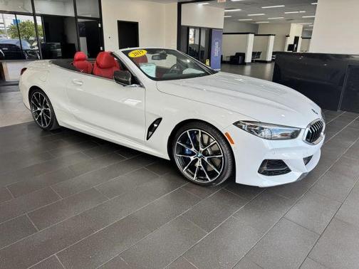White 2019 BMW M850 i xDrive