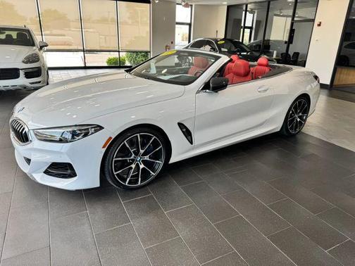 White 2019 BMW M850 i xDrive