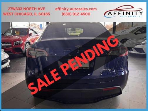 Blue 2021 Tesla Model Y Long Range