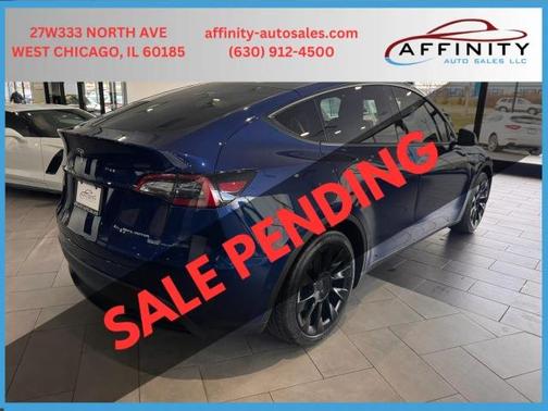Blue 2021 Tesla Model Y Long Range
