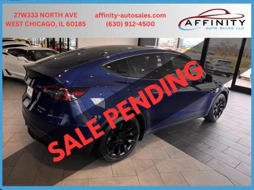 Blue 2021 Tesla Model Y Long Range