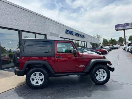Red 2012 Jeep Wrangler Sport