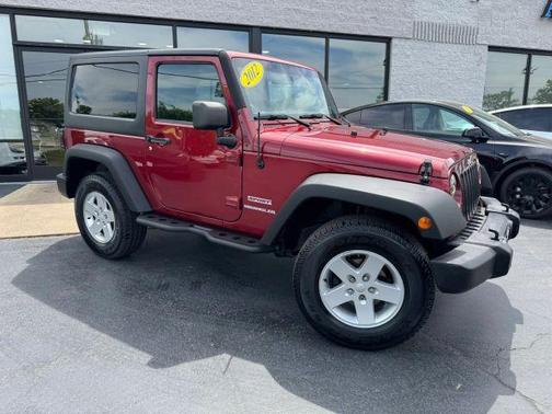 Red 2012 Jeep Wrangler Sport