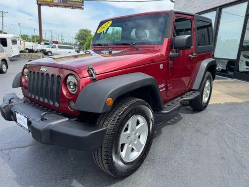 Red 2012 Jeep Wrangler Sport