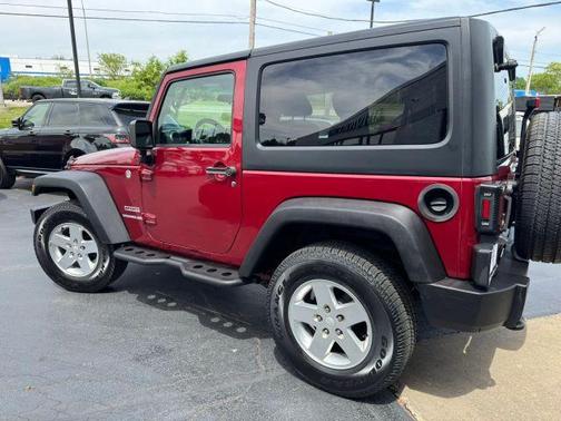 Red 2012 Jeep Wrangler Sport