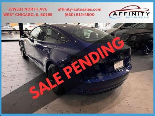 Blue 2021 Tesla Model 3 Long Range