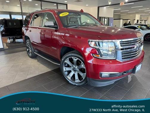 Red 2016 Chevrolet Tahoe LTZ