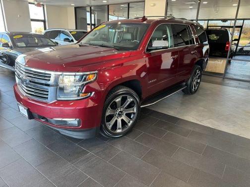 Red 2016 Chevrolet Tahoe LTZ