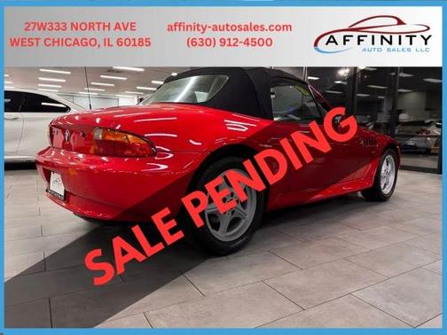 Red 1998 BMW Z3 1.9 Roadster