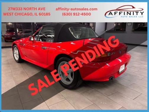 Red 1998 BMW Z3 1.9 Roadster