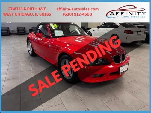 Red 1998 BMW Z3 1.9 Roadster