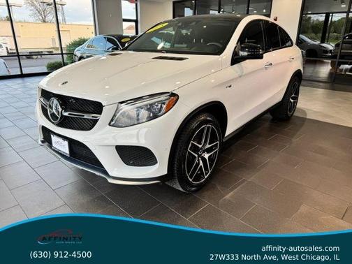White 2018 Mercedes-Benz AMG GLE 43 Coupe 4MATIC