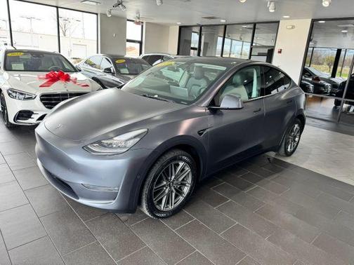 Gray 2020 Tesla Model Y Long Range