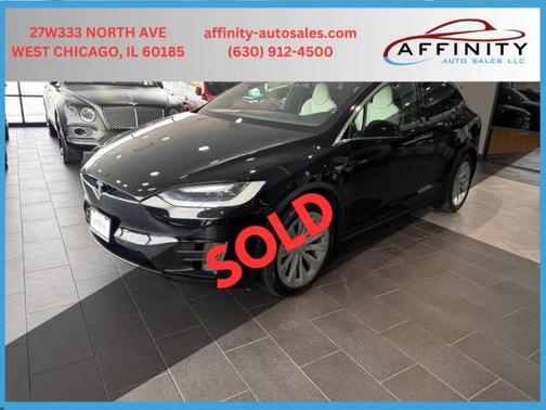 Black 2016 Tesla Model X 75D