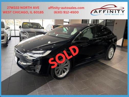 Black 2016 Tesla Model X 75D