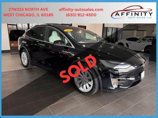 Black 2016 Tesla Model X 75D