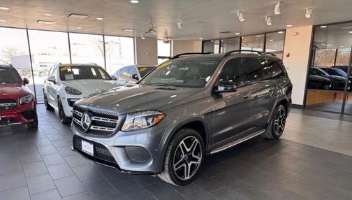 Gray 2019 Mercedes-Benz GLS 550 Base 4MATIC