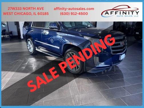 Blue 2019 Cadillac Escalade Luxury