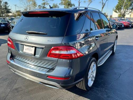 Gray 2015 Mercedes-Benz M-Class ML 250 BlueTEC 4MATIC