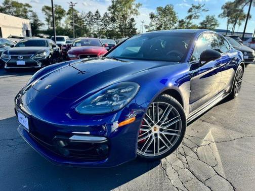 Blue 2020 Porsche Panamera GTS