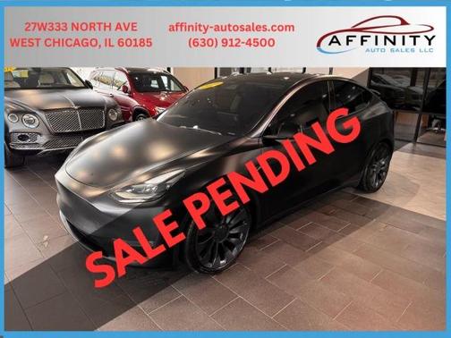 Black 2021 Tesla Model Y Performance