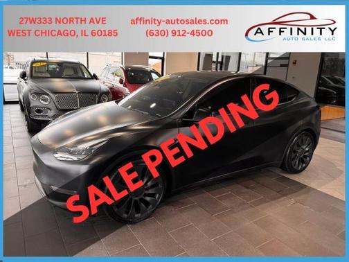 Black 2021 Tesla Model Y Performance