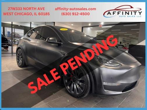 Black 2021 Tesla Model Y Performance