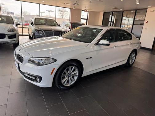 White 2015 BMW 528 i xDrive