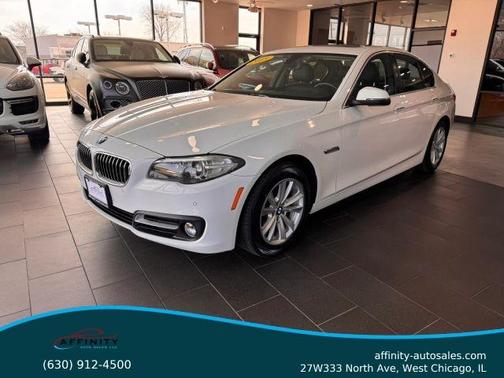 White 2015 BMW 528 i xDrive