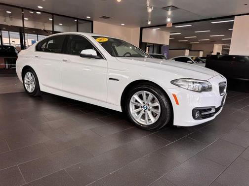 White 2015 BMW 528 i xDrive