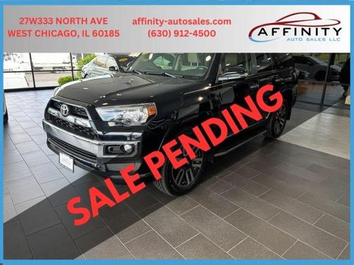 Black 2016 Toyota 4Runner Limited