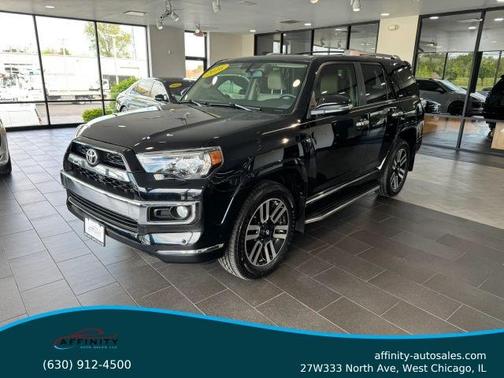Black 2016 Toyota 4Runner Limited
